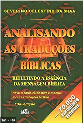 Analisando as Traducoes Biblicas - Severino Celestino da Silva