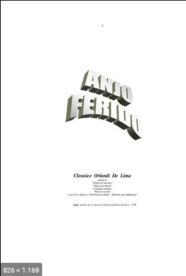 Anjo Ferido – Cleunice Orlandi de Lima