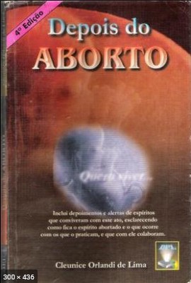 Depois do Aborto – Cleunice Orlandi de Lima