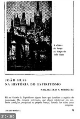 Joao Huss na Historia do Espiritismo (Wallace Leal V. Rodrigues)