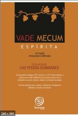 Vade Mecum Espirita – Homossexualismo (Luiz Pessoa Guimaraes)