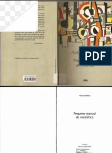 BADIOU, Alain. Pequeno Manual de Inestética (1) pdf