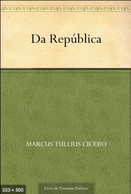 Da Republica – Marcus Tullius Cicero