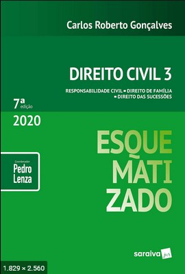 Direito civil, 3 esquematizado - Carlos Roberto Goncalves