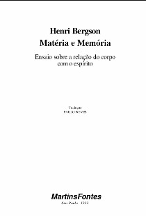BERGSON, Henri. Matéria e Memória (1) pdf
