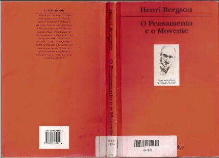 BERGSON, Henri. O Pensamento e o Movente - Parte A (1) pdf