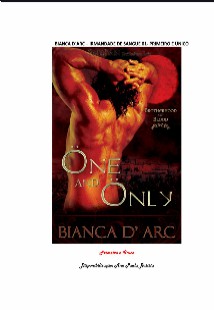 Bianca D’Arc – Irmandade do Sangue I – PRIMEIRO E UNICO pdf
