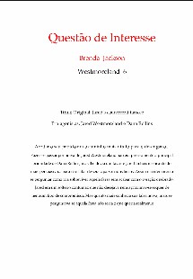 Brenda Jackson – Westmoreland VI – QUESTAO DE INTERESSE doc