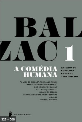 A Comedia Humana – Vol. 1 – Honore De Balzac