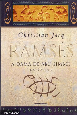 A Dama de Abu Simbel Ramses - V - Christian Jacq