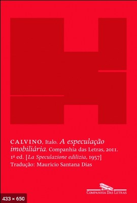 A especulacao imobiliaria – Italo Calvino