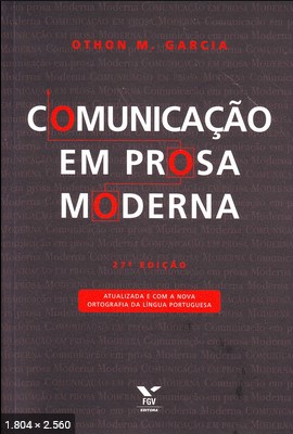 Comunicacao em Prosa Moderna – Othon M. Garcia (2)