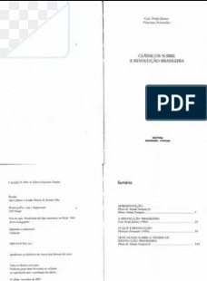 Caio Prado Jr. Florestan Fernandes – CLASSICOS SOBRE A REVOLUÇAO BRASILEIRA pdf