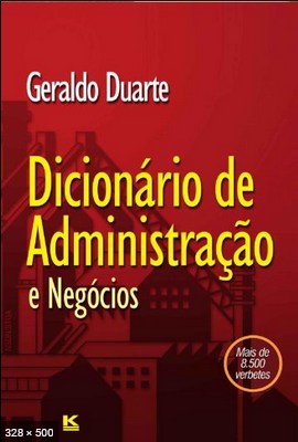Dicionario de Administracao e N – Geraldo Duarte