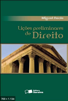 Licoes preliminares de direito – Miguel Reale