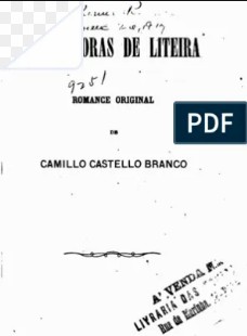 Camilo Castelo Branco – VINTE HORAS DE LITEIRA doc