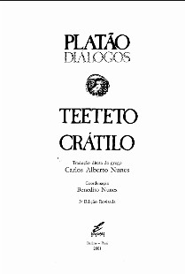 Carlos Alberto Nunes - DIALOGOS DE PLATAO - TEETETO pdf