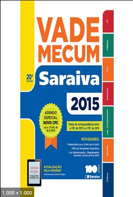 Vade Mecum 2015 – Editora Saraiva (3)