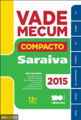Vade Mecum 2015 – Editora Saraiva