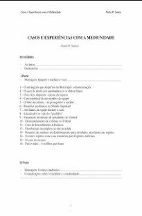 Casos e Experiências Com a Mediunidade (Paulo R. Santos) pdf
