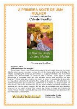 Celeste Bradley – A PRIMEIRA NOITE DE UMA MULHER pdf