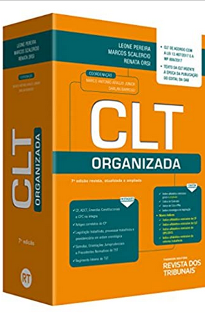 CLT Organizada para Anotações - 2 Edição - 2018