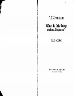 CHALMERS, Alan. What is This Thing Called Science (3. ed.) (1) pdf