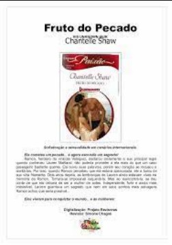 Chantelle Shaw - FRUTO DO PECADO pdf
