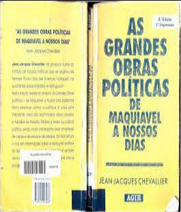 CHEVALIER, J. As grandes obras políticas de Maquiavel a nossos dias. (1) pdf