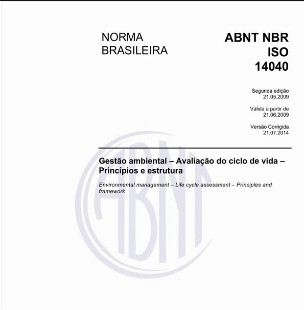 ABNT - GESTAO AMBIENTAL - AVALIAÇAO DO CICLO DE VIDA - PRINCIPIOS E ESTRUTURA pdf