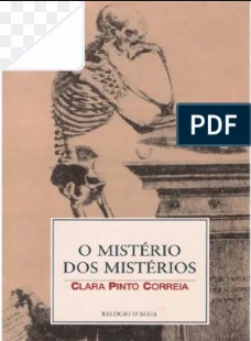 Clara Pinto Correia - O MISTERIO DOS MISTERIOS doc