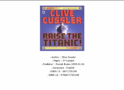 Clive Cussler – O TITANIC doc