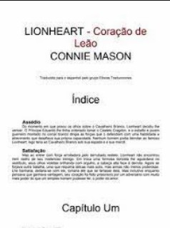 Connie Mason - CORAÇAO DE LEAO copy rtf