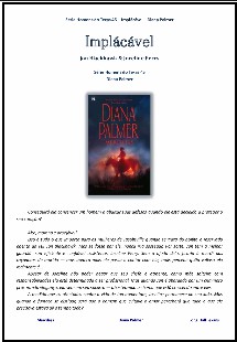 Diana Palmer – Homens do Texas XLV – IMPLACAVEL pdf