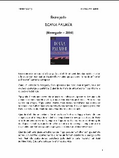 Diana Palmer – Homens Do Texas XXIX – Irmaos Grier I – RENEGADO pdf