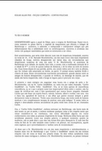 Edgar Allan Poe - Contos Policiais - TU ES O HOMEM pdf