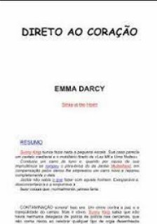 Emma Darcy – DIRETO AO CORAÇAO doc