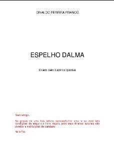 Espelho Dalma (Psicografia Divaldo Pereira Franco - Espírito Ignotus) pdf