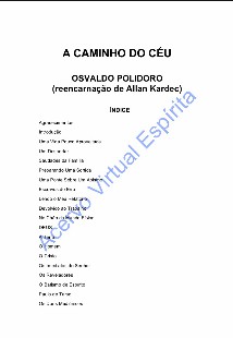 A caminho do Céu (Osvaldo Polidoro - Espírito Allan Kardec) pdf