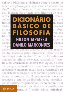 Hilton Japiassu Danilo Marcondes – DICIONARIO BASICO DE FILOSOFIA pdf