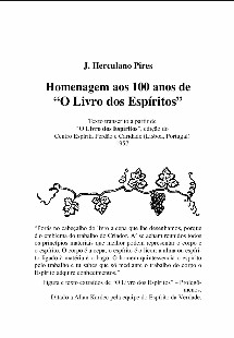 Homenagem Aos 100 Anos de o Livro dos Espíritos (José Herculano Pires) pdf