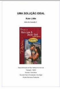 Kate Little – Os Connelly de Chicago V – UMA SOLUÇAO IDEAL doc