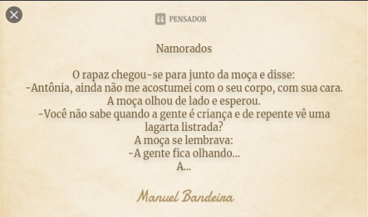 Manuel Bandeira – NAMORADOS doc