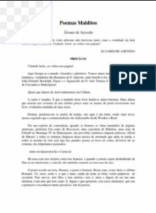 Alvares de Azevedo – POEMAS MALDITOS pdf